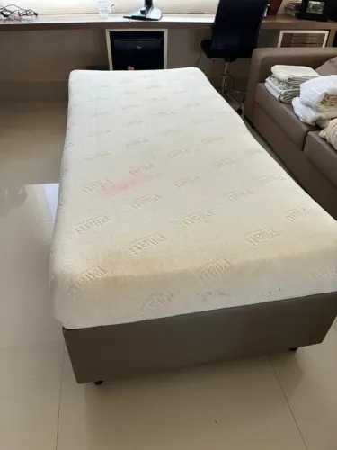 Cama Motorizada Pilati Centauro + Colchão - Solteiro 90x200 - Controle Remoto