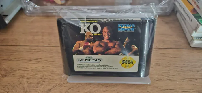 Jogo sega Gênesis ko boxing