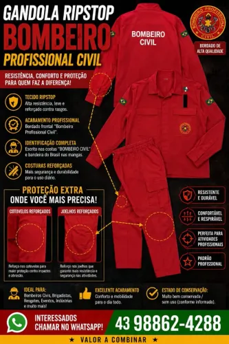 OPORTUNIDADE BOMBEIRO PROFISSIONAL CIVIL ?