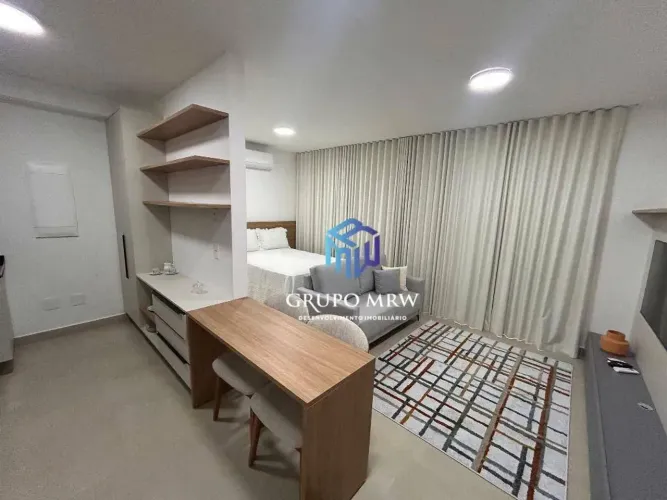 Apartamento com 1 dormitório para alugar, 47 m² por R$ 4.120,00/mês - Parque Campolim - So
