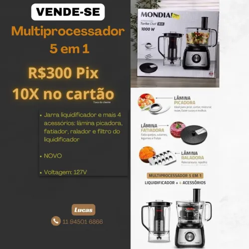 Multiprocessador 5 em 1
