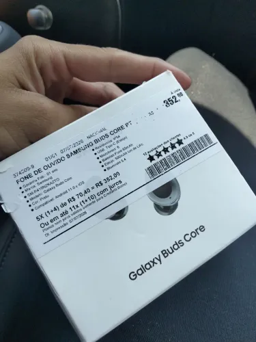 Fone de ouvido Samsung Buds