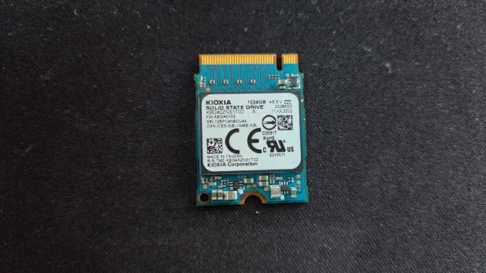 SSD NVMe 1 TB M2230 Kioxia/Toshiba