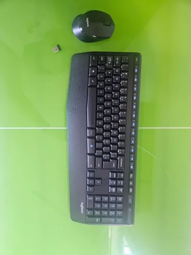 Kit mouse e teclado logtech