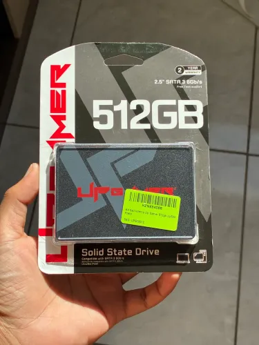 SSD SATA 512GB UP Gamer UP500 | Novo e Lacrado