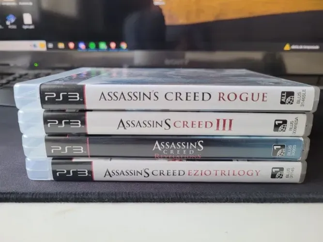 Coleção Assassin's Creed PS3 (5 jogos)