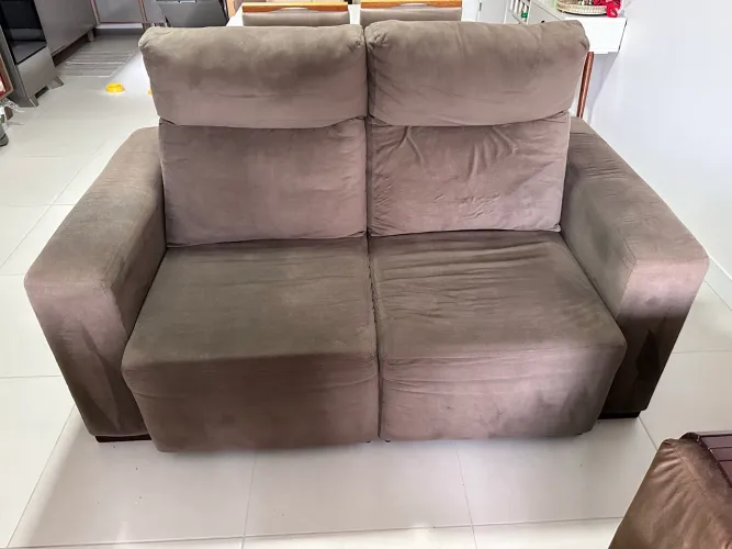 Sofá 2 lugares retrátil