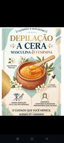 DEPILAÇÃO FEMININA E MASCULINA