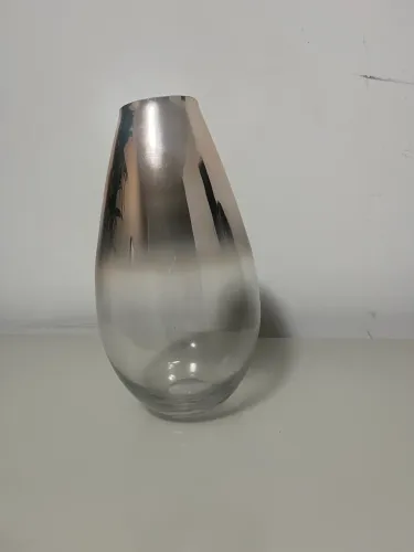 vaso decorativo de vidro degradê
