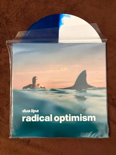 Radical Optimism (DELUXE Blue and White Split Vinyl)