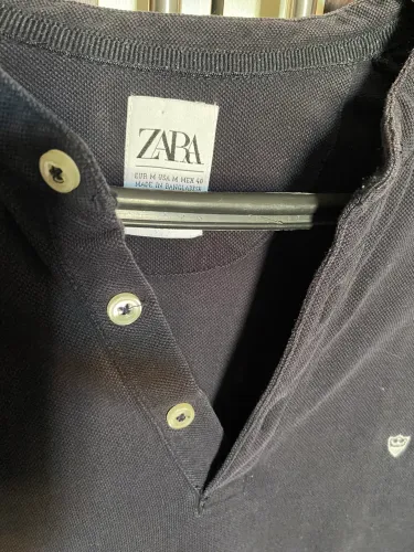Camiseta gola careca - ZARA - Nr 40