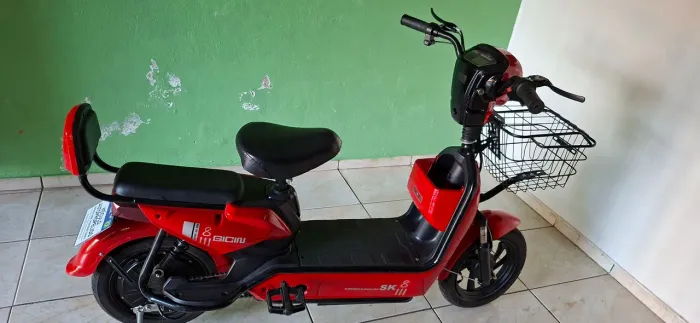 Scooter Elétrica 500W - 2 Meses de Uso - Completa com Nota Fiscal