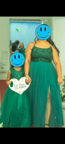 Vestido de festa.