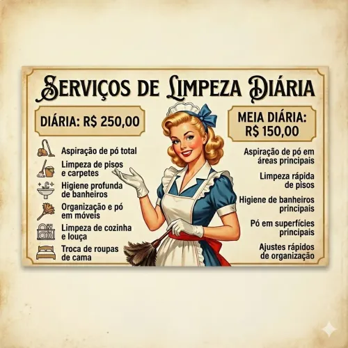 Limpeza de casa