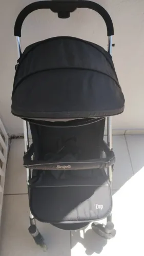 CARRINHO DE BEBÊ BURIGOTTO ZAP - PRETO