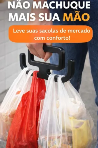 Suporte para carregar sacolas