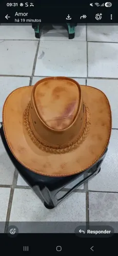 Chapéu Couro legítimo