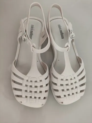 Melissa original branca, tamanho 30