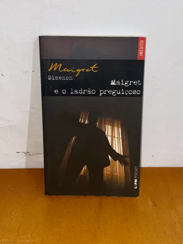 livro Maigret e o ladrão preguiçoso 
