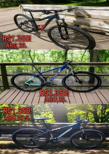 BIKES REVISADAS! PREÇOS NA FOTO.