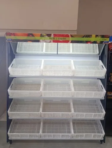 VITRINE HORTIFRUTI POLAR 12 CAIXAS