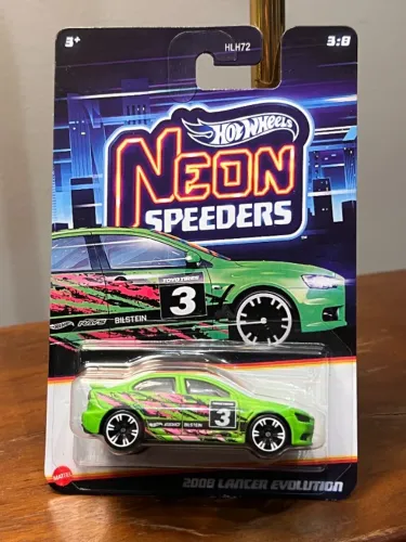 Hot Wheels Neon Speeders 2008 Lancer Evolution