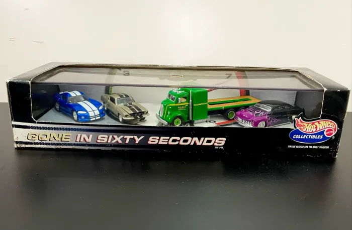 Hot Wheels Gone in 60 Seconds - 4 Car Set | 1999 | Completo