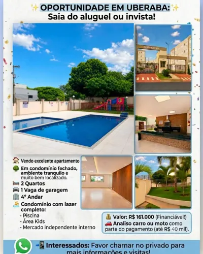 Vendo apartamento ( aceito financiamento)