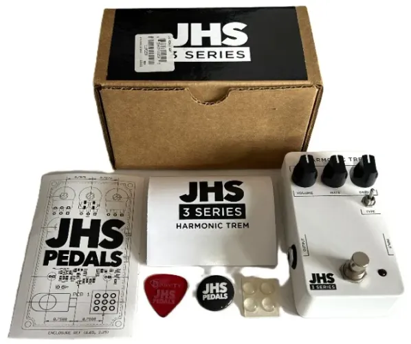 Pedais Jhs Série 3 Harmonic Trem Pedal de efeitos para guitarra