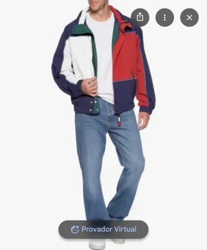 Jaqueta TOMMY HILFIGER dupla face 