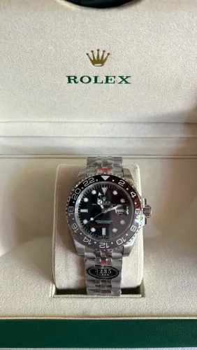 Rolex Clone GMT Master  com caixa e docs, impecável! 3 meses de garantia