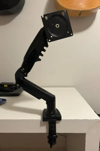 Suporte Articulado para Monitor com Pistão a Gás - Fixação na Mesa