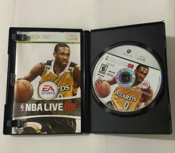 Nba live 08 jogo Xbox 360 mídia física impecável 