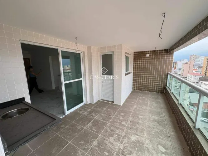 Apartamento à venda, 117 m² por R$ 895.000,00 - Canto do Forte - Praia Grande/SP