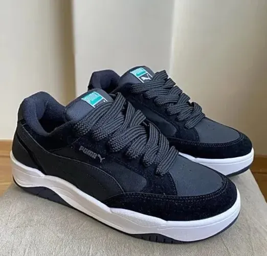 Tênis Puma 180 Preto Sola Branca Premium Acolchoado/ tênis novo unissex na caixa