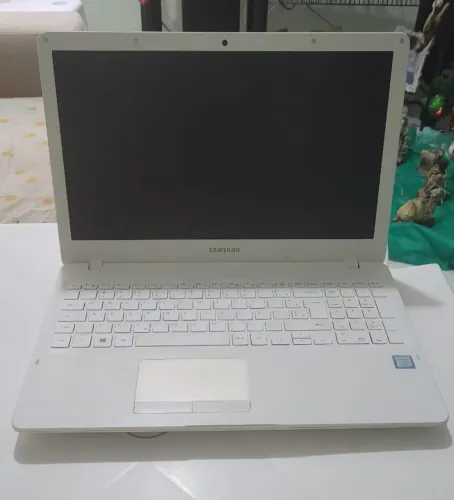 Notebook Samsung i5 branco, windows 10 oficial, completo