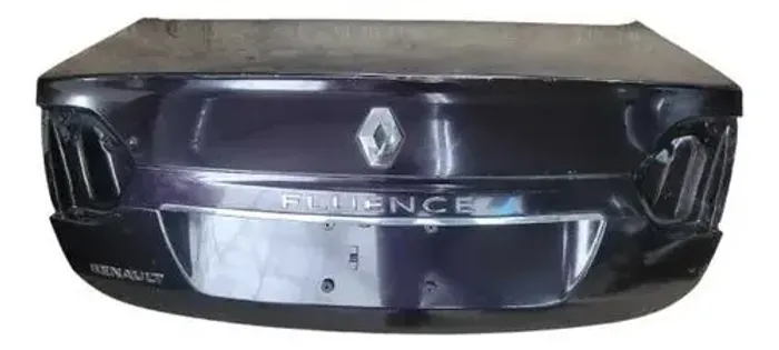 Tampa Traseira Renault Fluence 2011 A 2014 Vinho Vinho