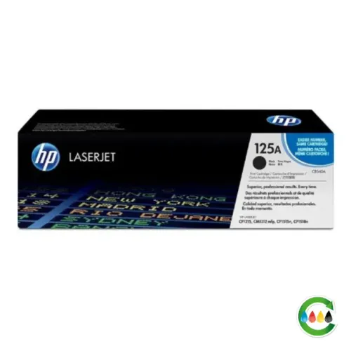 Cartucho de toner para impressora HP, modelo CB540 (125A)