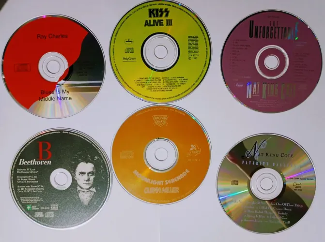 Lote 8 CD's originais avulsos e 1 completo!