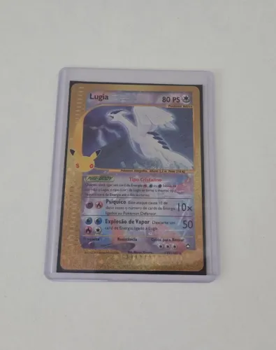 Carta Pokemon Lugia - Coleção Comemorativa 30 Anos NM