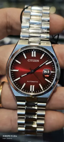 Citizen tsuyosa vermelho 40mm
