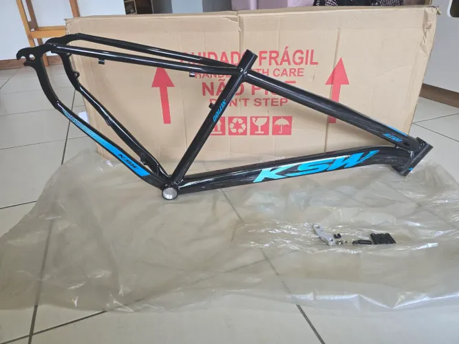 Quadro aro 29 KSW modelo XLT100 em alumínio - novo e na caixa