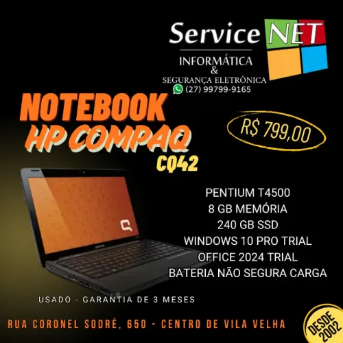 Notebook Hp Compaq