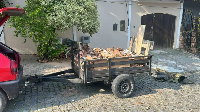 Remoção  de entulhos em geral