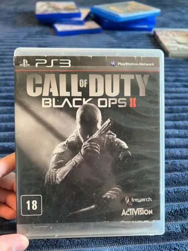 jogo ps3 COD BO1, BO2, resident evil 5 e Crash PS4