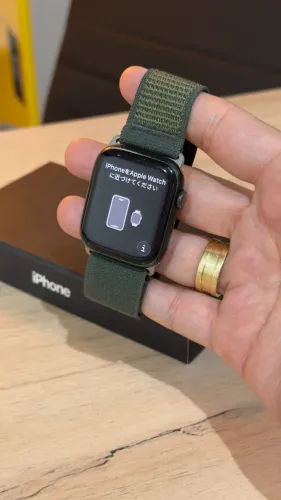 Apple Watch Series 7 45mm Green - Preço promocional! Com garantia! Loja física! Até 18x