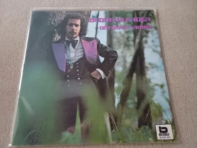 Lp Disco de vinil Benito di Paula - Um novo samba