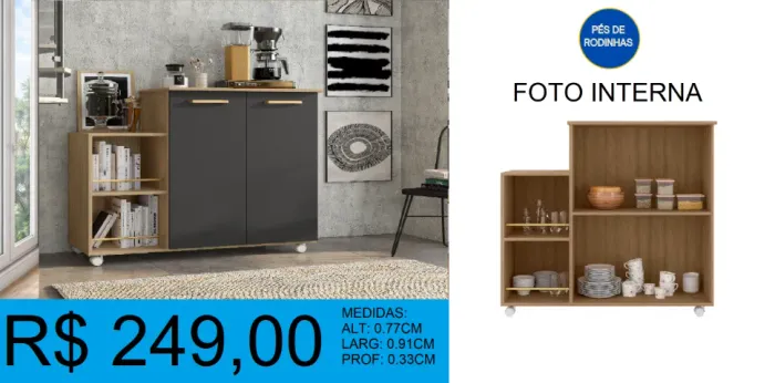 FRUTEIRA - DISPONIVEL EM 2 CORES = PRONTA ENTREGA
