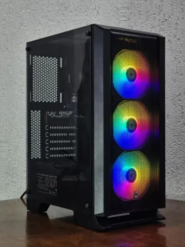 PC Gamer Ryzen 5 5500 + RX 580 8GB + 16GB RAM + SSD + HD 1TB