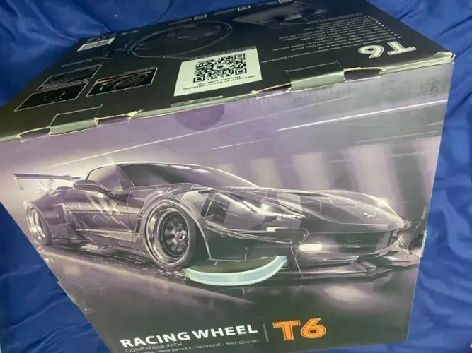Volante DAZZ para PS4 e Xbox Force Driving Preto